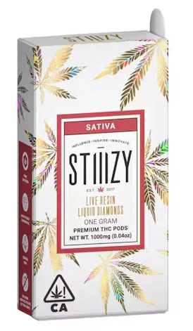 STIIIZY - STIIIZY: Green Crack 1g Live Resin Liquid Diamonds Pod (S) Main Image
