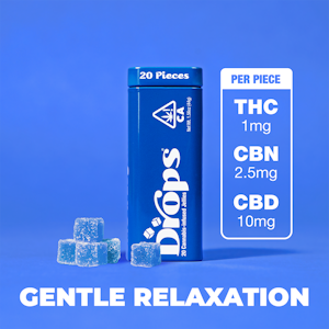 Drops - Drops Blueberry 4:2:1 THC:CBD:CBN (I) Gummies 20pk 270mg