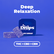 Drops Black Currant 1:1:1 THC:CBD:CBN (I) 2pk Gummies 300mg