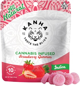 KANHA - Kanha | Strawberry | Indica | Gummies