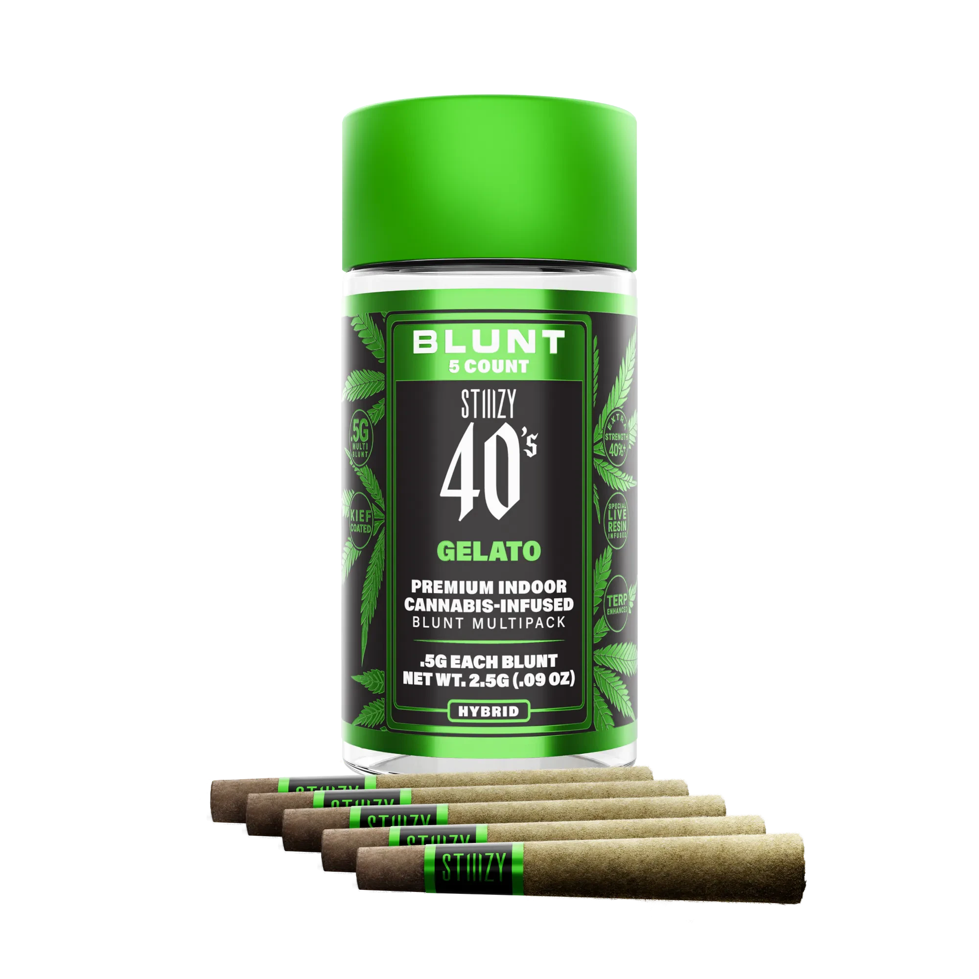 STIIIZY - Stiiizy - 5pk Infused Blunts - Gelato Main Image
