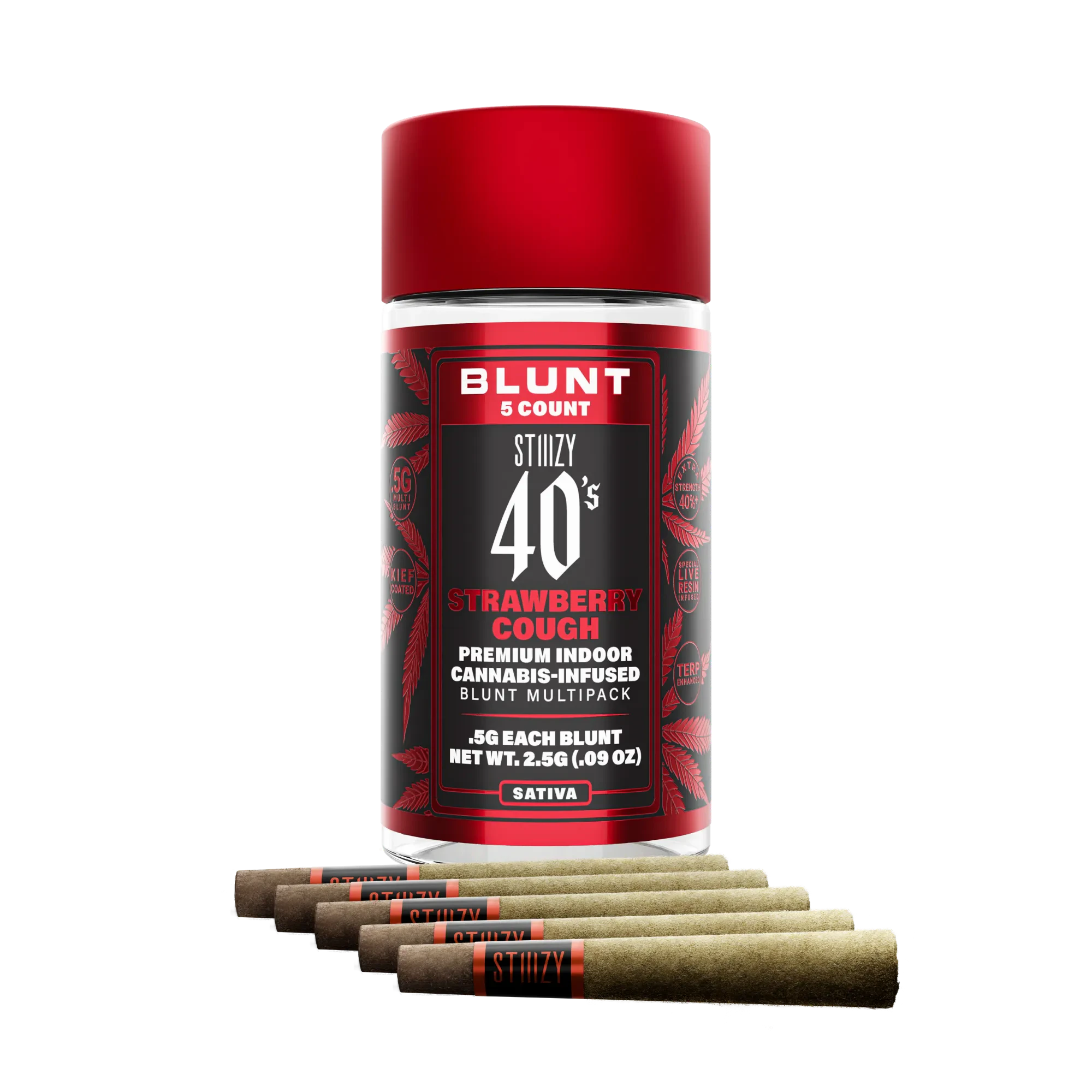 STIIIZY - Stiiizy - 5pk Infused Blunts - Strawberry Mango Main Image