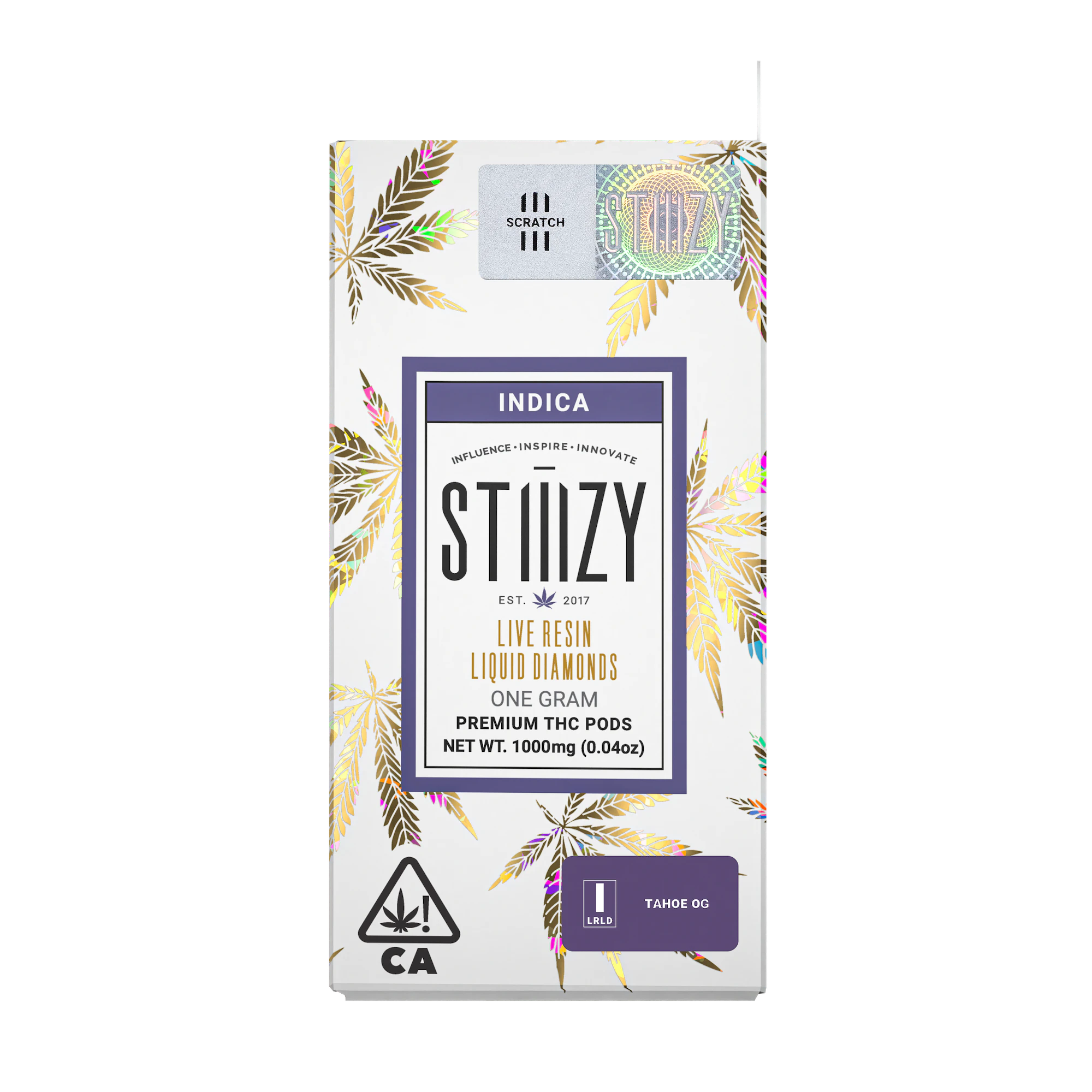 STIIIZY - Tahoe OG Liquid Diamonds Live Resin Pod | 1g Main Image