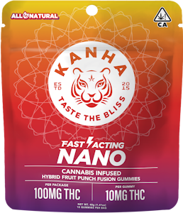 KANHA - KANHA - NANO - 100mg - Hybrid Fruit Punch Fusion