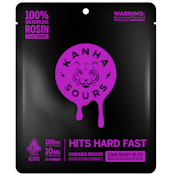 Kanha Nano Sour Berry Bliss Solventless Rosin Indica Gummies