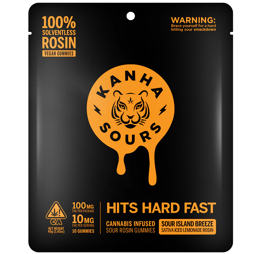KANHA - Kanha Nano Sour Island Breez Solventless Rosin Sativa Gummies Main Image
