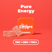 Drops Strawberry 1:1:2 Thc:CBG:ThCV (S) Gummies 2pk 50mg