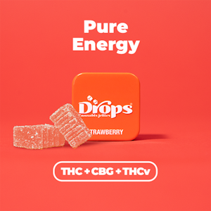 Drops - Drops Strawberry 1:1:2 Thc:CBG:ThCV (S) Gummies 2pk 50mg
