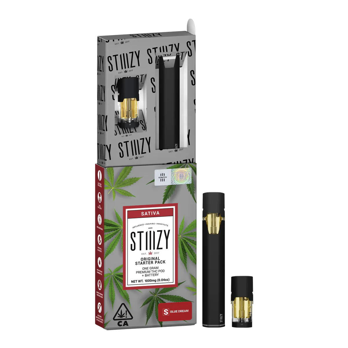 STIIIZY - STIIIZY | Starter Kit | Blue Dream | 1g Main Image