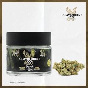 CLAYBOURNE CO. - [Claybourne Co.] Flower - 3.5g - King Louis OG (I)