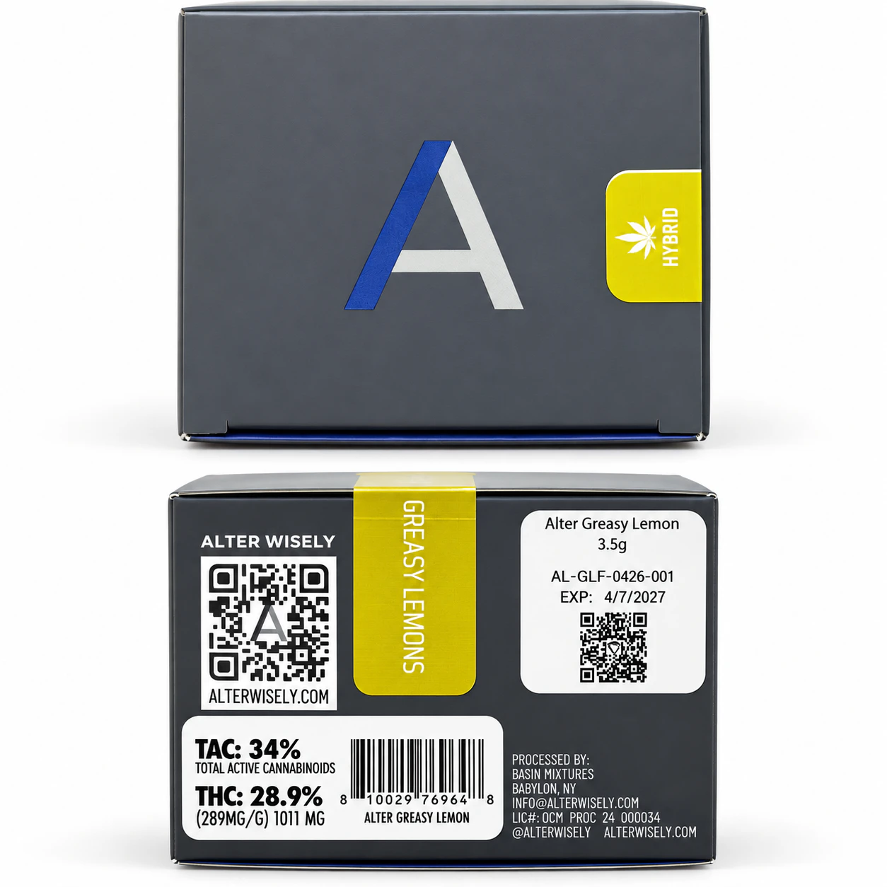Alter - Alter | Greasy Lemon | 3.5g Main Image