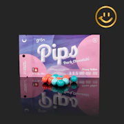 Grön Pips | Dark Chocolate 1:1:1 CBD+CBN+THC | 20pcs