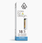 Care By Design | 18:1 | CBD Vape | .5G