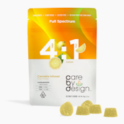 Care By Design | Lemon | 4:1 Gummy | 25mg