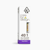 Care By Design | 40:1 | CBD Vape | .5G