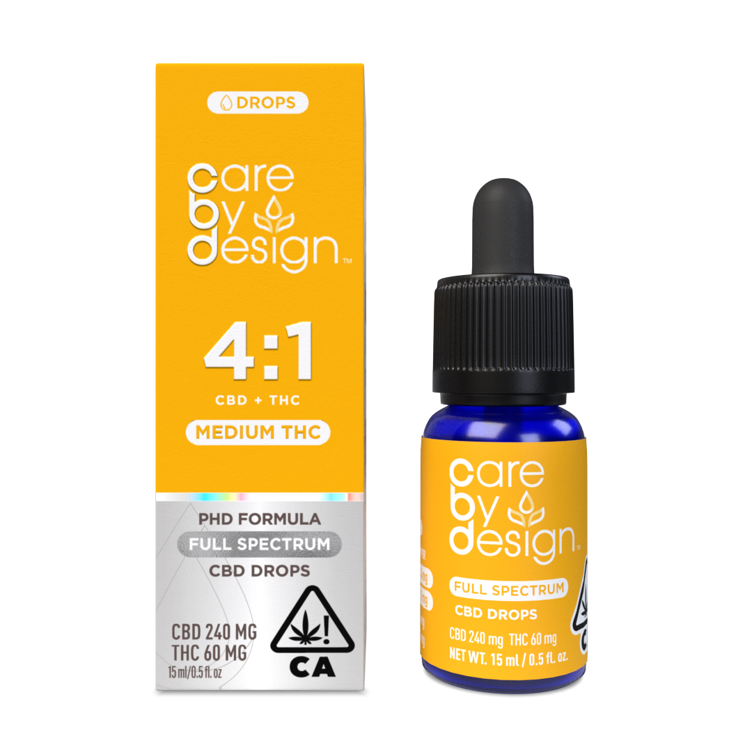 Care By Design - 15mL Tincture - 4:1 CBD:THC - MedMen Can