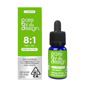 Default Brand - Care By Design - 15mL Tincture - 8:1 CBD:THC