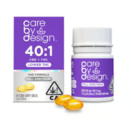[Care by Design] CBD Soft Gels - 40:1 - 10ct