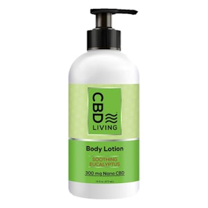 CBD LIVING - 300mg Soothing Body Lotion Eucalyptus