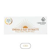 Emerald Bay Extracts - Full Spectrum RSO - Apple Fritter 1:1 - Syringe - 1.0g