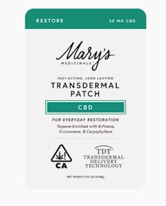 MARY'S MEDICINALS - Mary's CBD Transdermal Patch
