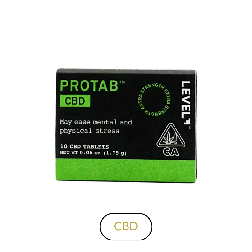 LEVEL - Level - Protab - CBD - Tablets - 10pk - 243mg Main Image