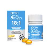 [Care by Design] CBD Soft Gels - 18:1 - 10ct