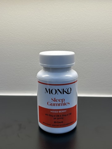 Monko - Monko Sleep Gummies 10mg CBN/25mg CBD 30ct