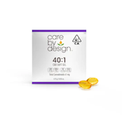 CBD | Refresh Soft Gels | 40:1 | .75G