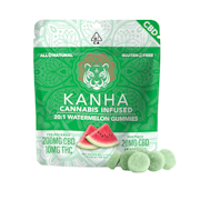 210mg 20:1 CBD Watermelon Gummies (20mg CBD, 1mg THC - 10 pack) - Kanha