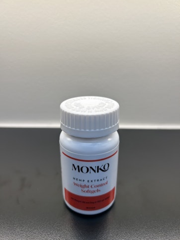 Monko - Monko Weight Control Softgels 25mg CBD and 3mg THCv