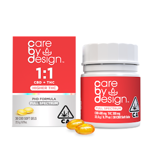 CARE BY DESIGN - Care By Design - 30pk Soft Gels - 1:1 