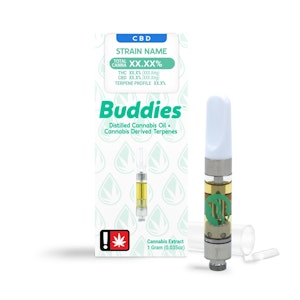 Buddies - Lemon Lime 2:1 CBD:THC, Distillate, 1g