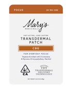 Mary's CBG Transdermal Patch PD