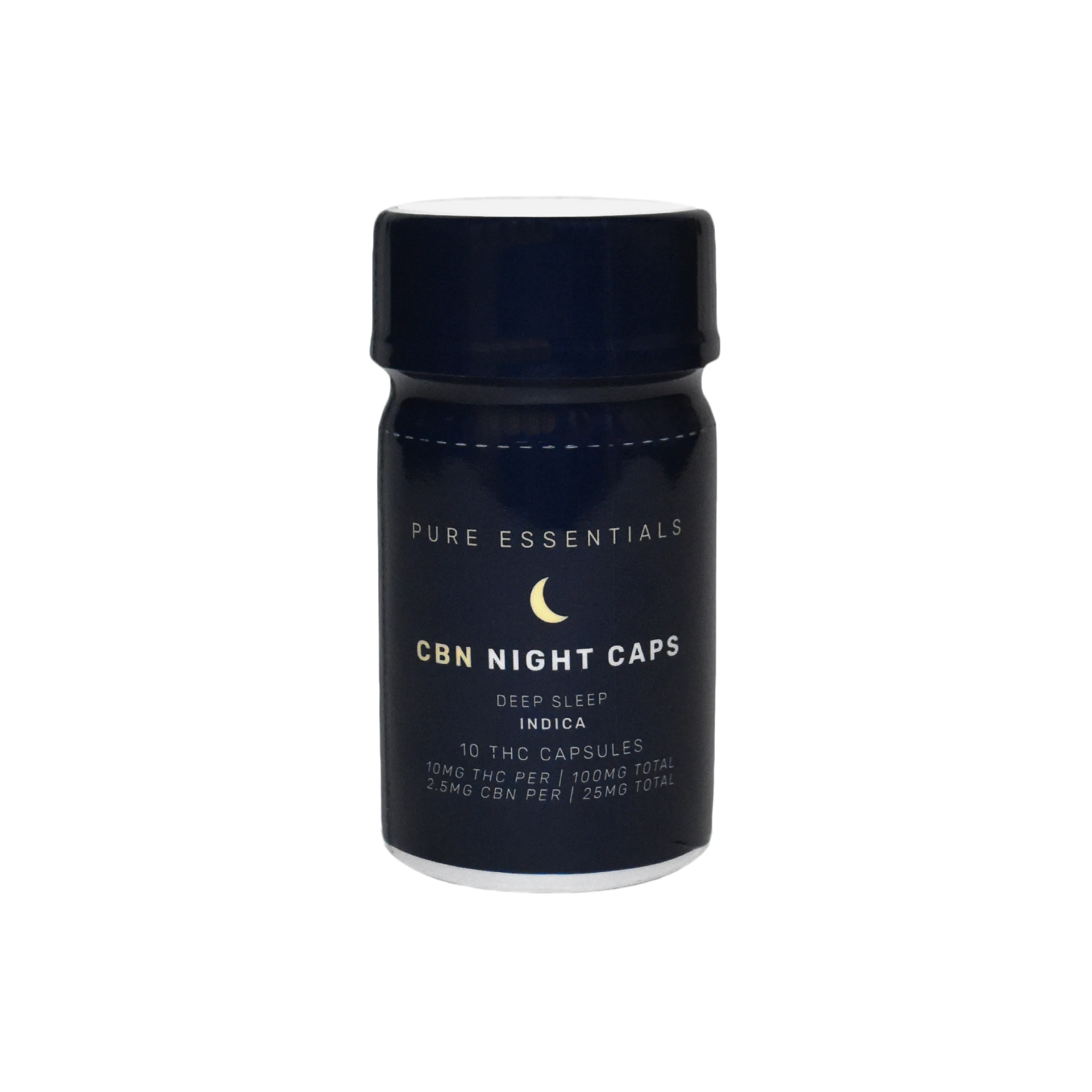 PURE ESSENTIALS - 100mg Nightcap Capsules Main Image