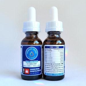FARMER'S FRIEND EXTRACTS - 1:1 CBN:CBD, Comfort Tincture, 2oz