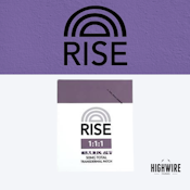 Rise Transdermal Relaxation Patch 1:1:1 THC:CBD:CBN 50mg