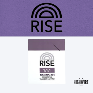 RISE - Rise Transdermal Relaxation Patch 1:1:1 THC:CBD:CBN 50mg