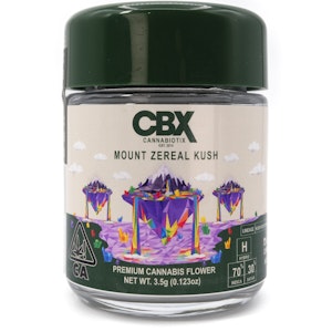 CANNABIOTIX - Mount Zereal Kush 3.5g Jar - CBX