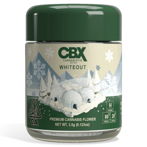 Cannabiotix - Whiteout 3.5g Jar - CBX