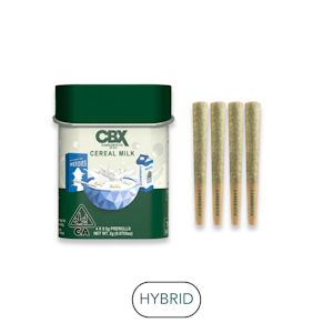CANNABIOTIX - CBX - Cereal Milk - Preroll Pack - 4pk - 2g