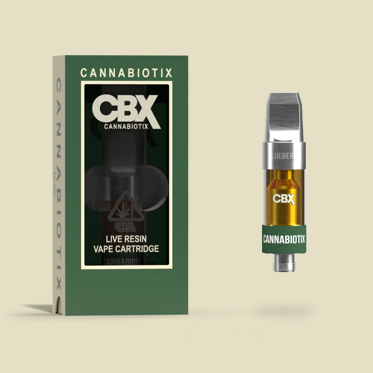 CBX: Cannabiotix - Cannabiotix - .5g Cartridge - Lemonade Sage Main Image
