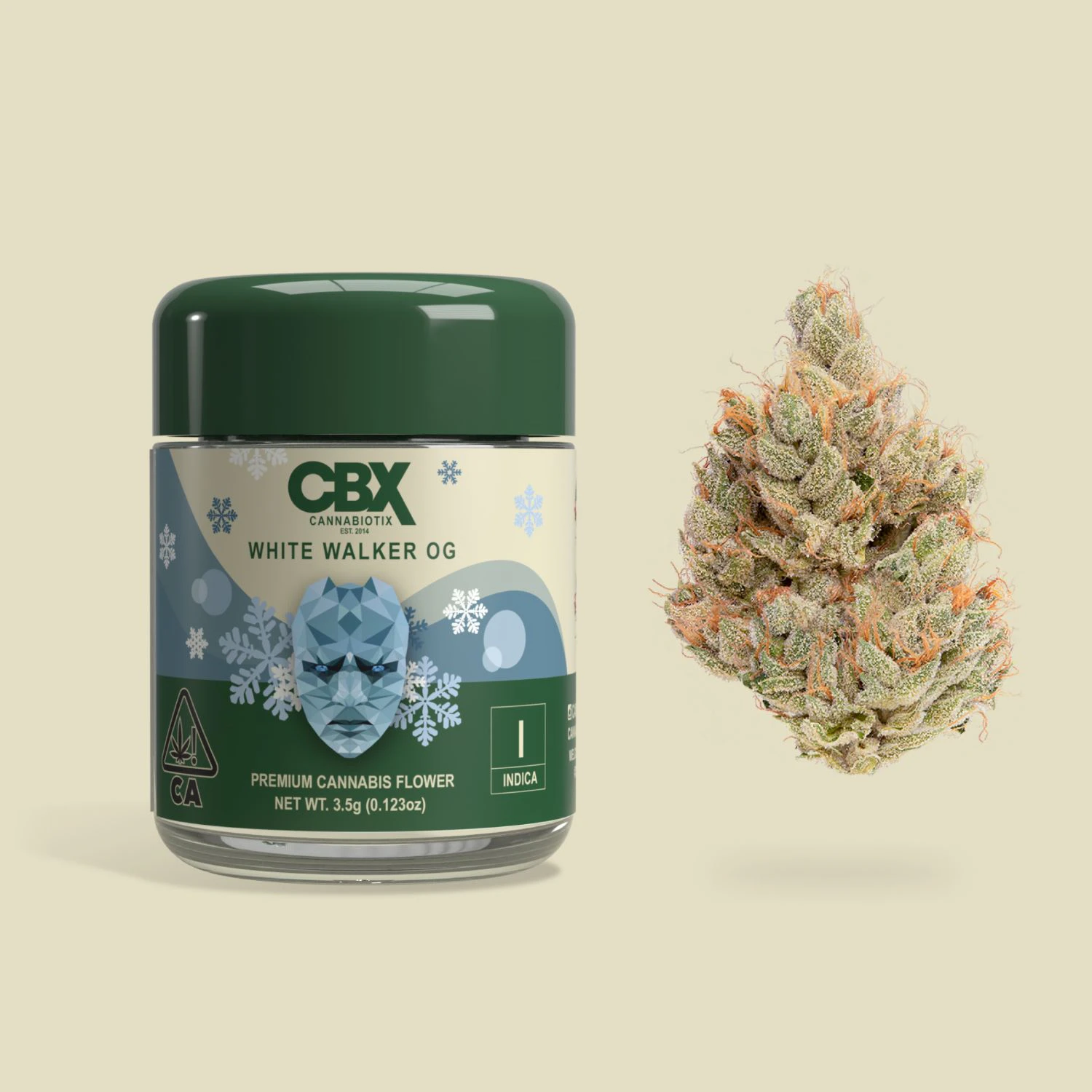 CBX: Cannabiotix - Cannabiotix - 3.5g - White Walker OG Main Image