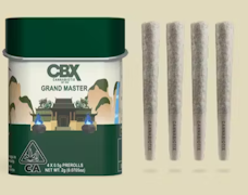 Cannabiotix 4pk Prerolls 2g Grand Master
