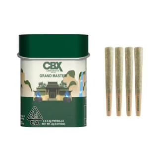 CANNABIOTIX - CBX 4pk Prerolls 2g Grand Master