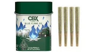 CBX | BLUE FLAME OG - 4PK | PREROLL | 2G