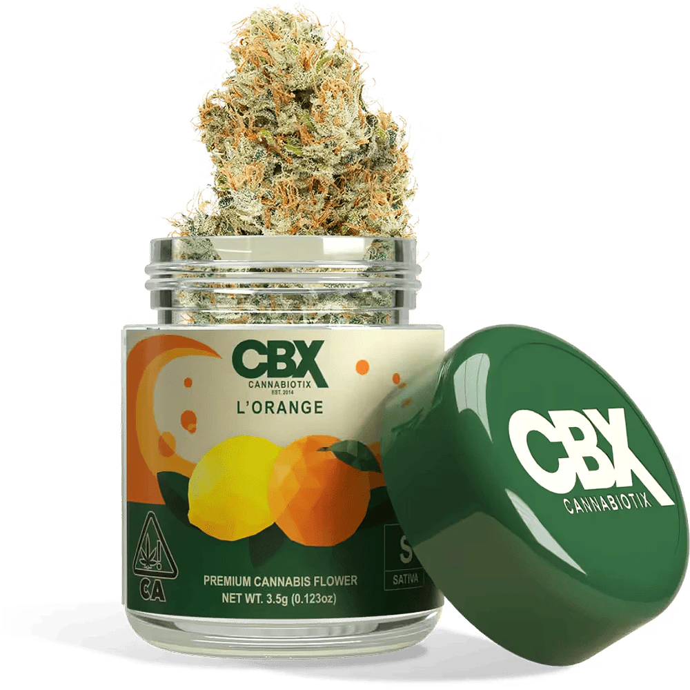 CBX: Cannabiotix - L'Orange - Jarred (Eighth) Main Image