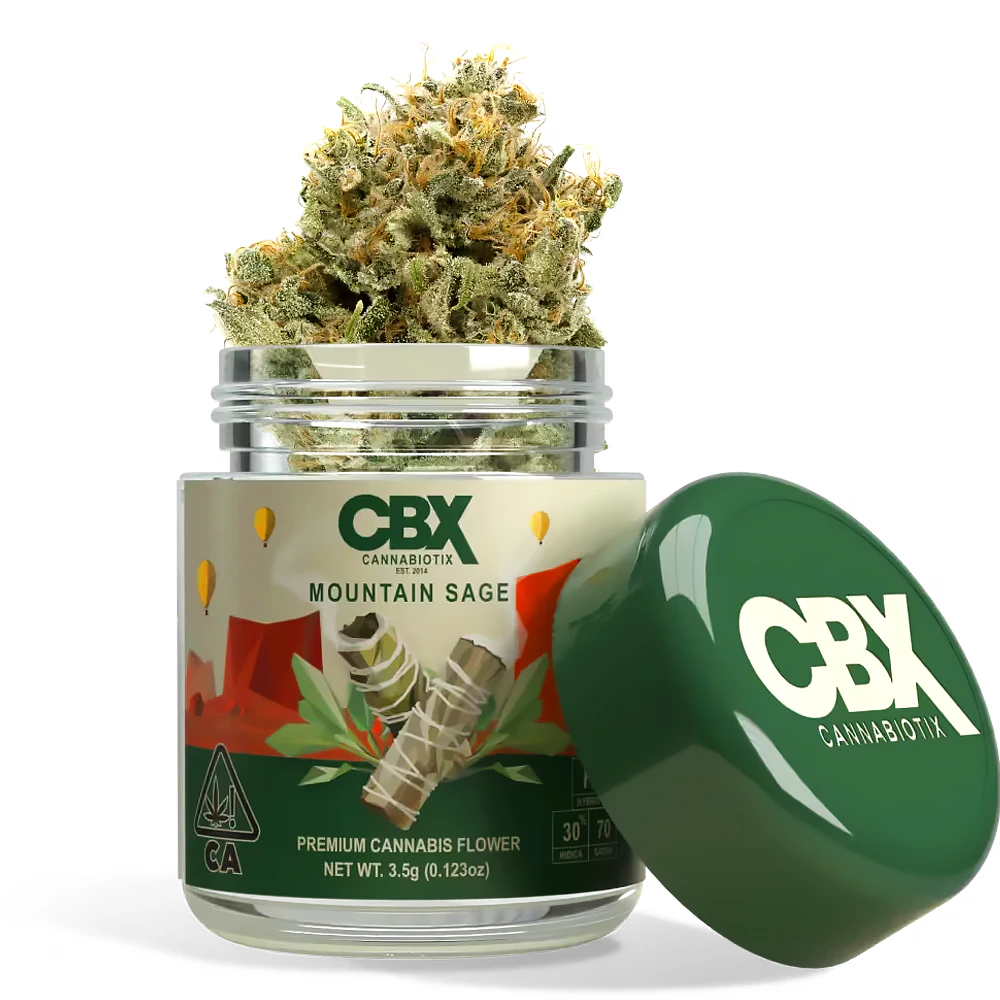 CBX: Cannabiotix - Mountain Sage - Jarred (Eighth) Main Image