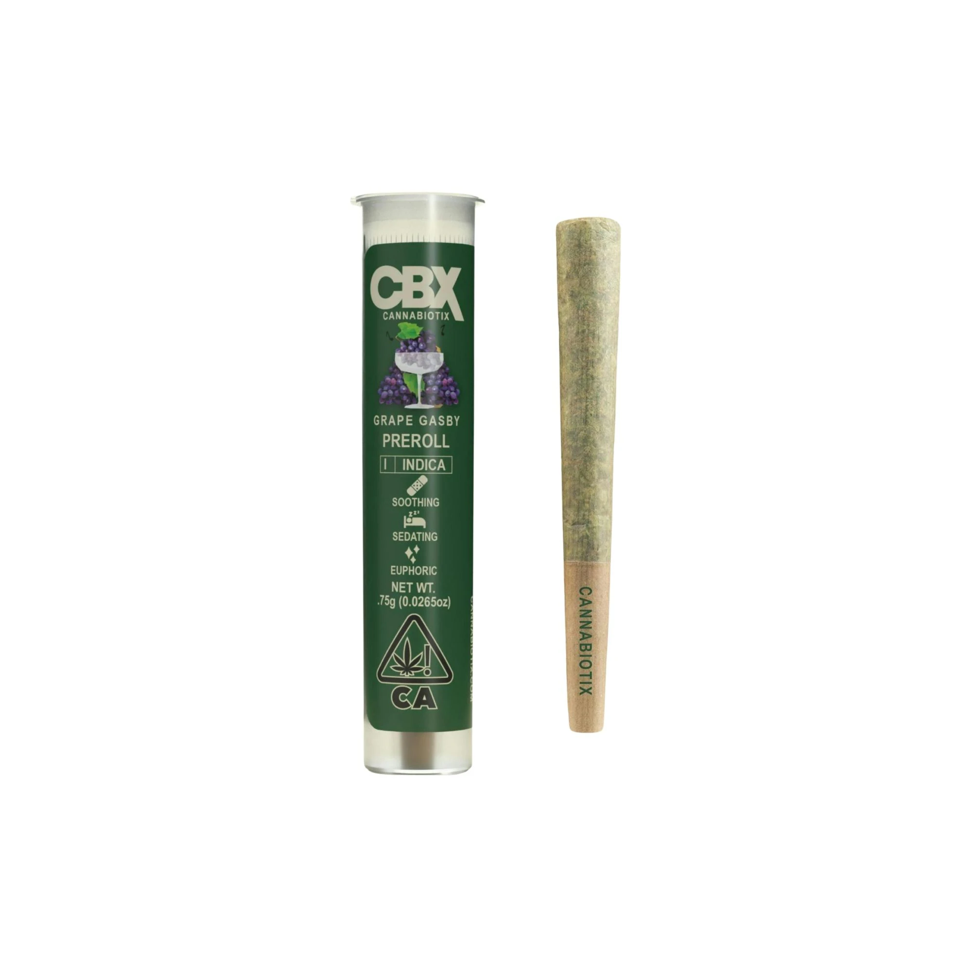 CBX - CBX | Grape Gasby | Pre-Roll | [.75g] | Indica Main Image
