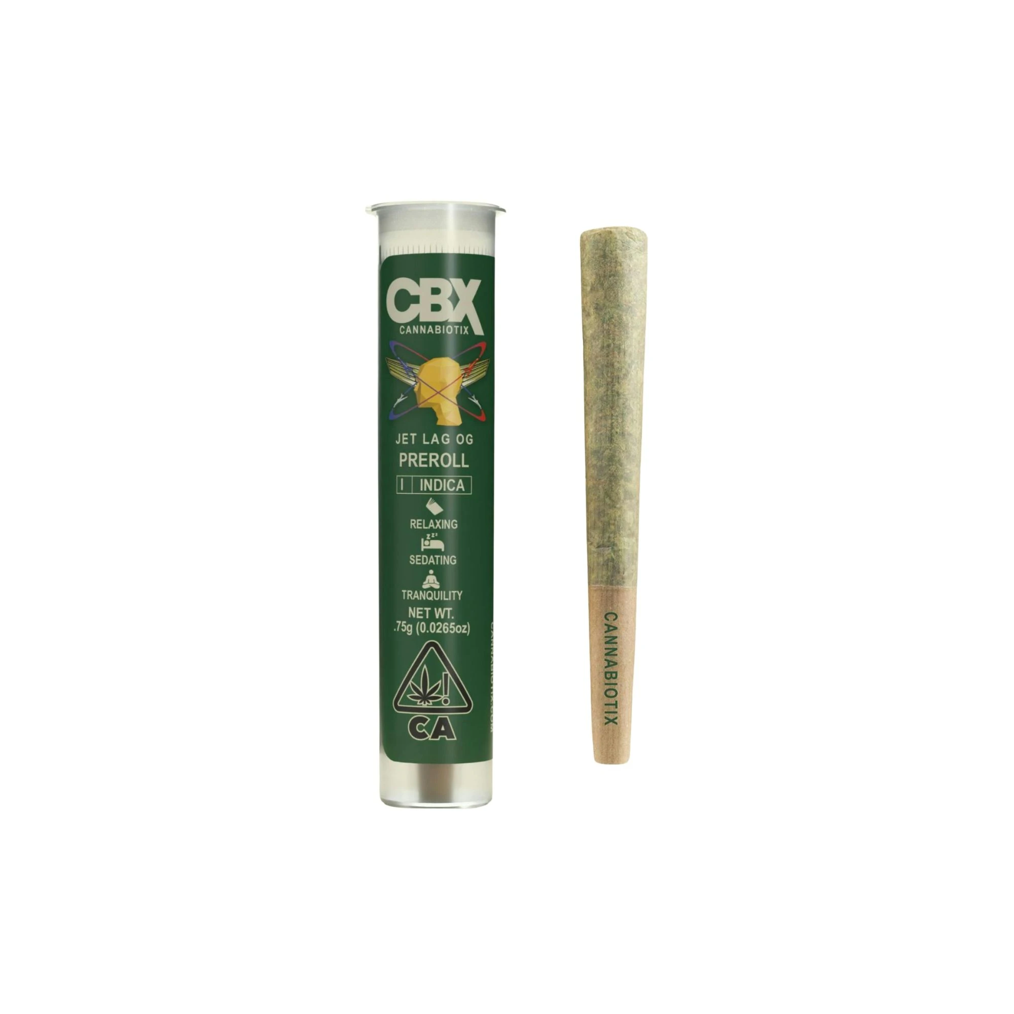 CBX - CBX | Jet Lag OG | Pre-Roll | [.75g] | Indica Main Image